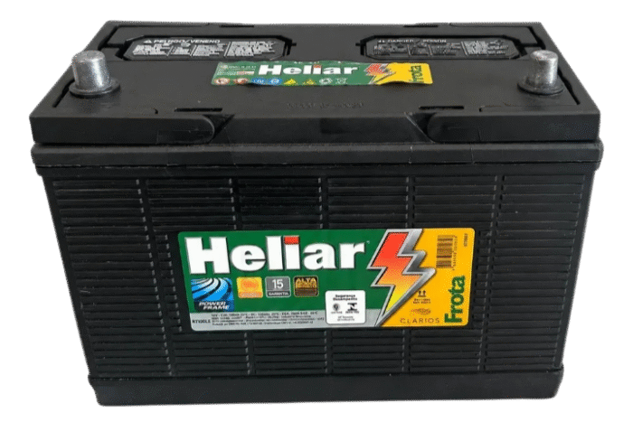 Bateria Heliar Frota Rt100le 100ah 12v Seminova Testada 600a (Usado)
